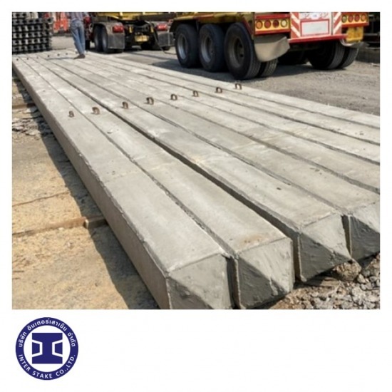 Solid square pile factory Ayutthaya - 